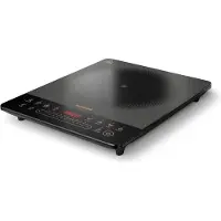 Philips 5000 series HD5850/90, Sort, Grå, Bordplade, 29.5 cm, Zone induktionskogeplade, Keramisk, 1 zone(s)