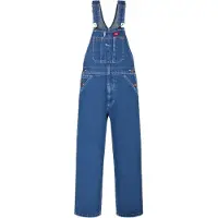 Dickies Smækbukser - Kids Denim Bib - Indigo Blue - - 10-12 år (140-152) - Smækbukser