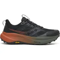 Saucony - Trail løbesko - Xodus Ultra 4 Black/Rust til Unisex - Størrelse 42 - Sort