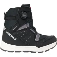 Viking Vinterstøvler - Tex - Espo Reflex Warm GTX BOA - Sort/Sor - - 33 - Vinterstøvle