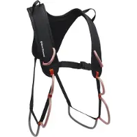 Black Diamond - Klatreseler - Iad Double Gear Sling til Unisex - Størrelse S/M - Sort