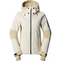 The North Face - Skijakker dame - W Lenado Jacket White Dune Gravel til Unisex - Størrelse L - Beige