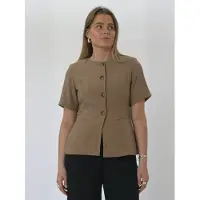 TeeShoppen Blazer ' Isolde ' lysebrun