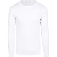 Garage Basic T-shirt langæret Hvid åle