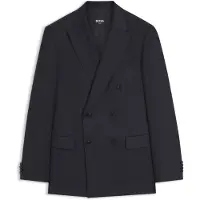 BOSS ONE slim-fit habitjakke i ny uld