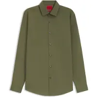 HUGO Kenno 10181991 Red Skjorte Med Lange ærmer