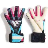 Adidas Målmandshandske Predator Pro Strap - Sort/Turkis/Pink, størrelse 9½