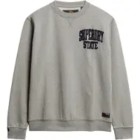 Superdry Sweatshirt marin / grå-meleret