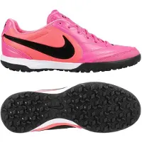 Nike Tiempo Ligera Pro Tf Breakout - Pink/sort - Turf (Tf), størrelse 44½