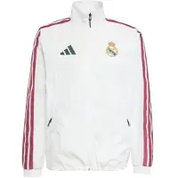 Adidas Real Madrid Jakke Anthem - Hvid - , størrelse X-Small
