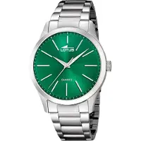 Lotus Herreur 15959/B Classic Grøn/Stål Ø42 mm