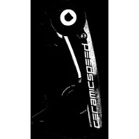 Ceramicspeed OSPW RS ALPHA for SRAM Force E1/Rival E1 Silver TEAM Logo - Cykeltilbehør