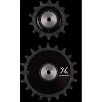 Ceramicspeed OS Pulleys AlphaDisc 14/20 Silver - Cykeltilbehør