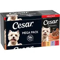Cesar Cuisine i sauce multipack vådfoder til hunde bakker (150 g)