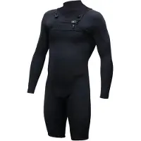 Zion Vault Springsuit 2/2 Mm Langærmet Shorty-våddragt Med Lynlås Foran