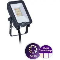 Philips AVENT Ledinaire Projektør Lille All-in BVP167 1200lm/830-840-865 10W IP65 Symmetrisk