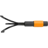 Fiskars 1000685, Håndkultivator, Stål, Sort, Orange, 330 mm