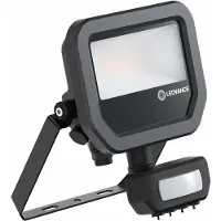 Lyora Floodlight Performance multi lumen sensor 1100lm 8W/830 IP66 sort
