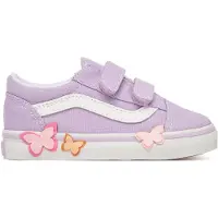 Vans Sko til de første spæde skridt lilla / orange / pink / hvid