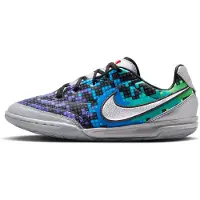 Nike Tiempo Streetgato IC X LEGO - Sølv/Grøn/Sort Børn - Indendørs (IC), størrelse 32