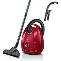 Bosch BGB 38RD2 støvsuger med pose, rød, 4 l, 600 W