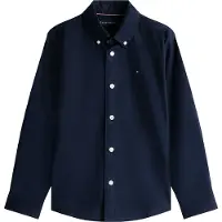 Tommy Hilfiger Skjorte - Oxford - Dark Blue - - 10 år (140) - Skjorte