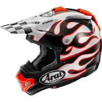 Arai Mx-v Evo Flame Offroadhjelm