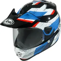Arai Tour-X5 Anodize Crosshjelm Blå/Sort/Hvid M