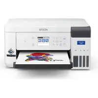 Epson SureColor SC-F100 - Printer - farve - farvesublimering - A4 - 600 x 1200 dpi - kapacitet: 150 ark - Wi-Fi, USB 2.0, LAN