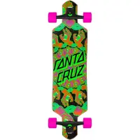 Santa Cruz Mandala Hand 9.0 X 36 Drop Thru Cruiser Skateboard
