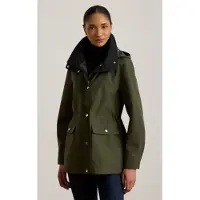 Ralph Lauren Lauren Ralph Laurentil kvinder. 297P18060002 Anorak med høj krave og grøn hætte (M), Casual, Genanvendt polister