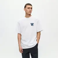 Wood wood Herre Liam T-shirt Bright White Np