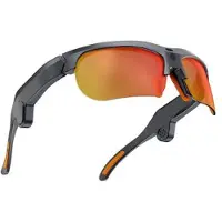 Mtp Products E08 AI Sports Smartbriller med stemmestyring - Sort / orange