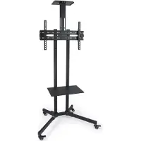 TooQ Tv/monitor Gulvstativ Med Hjul 37-70´´