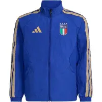 Adidas Italien Træningsjakke Anthem - Blå Børn - , størrelse 176 cm