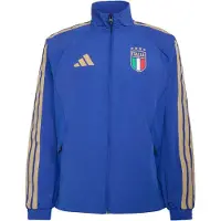 Adidas Italien Jakke Anthem - Blå - , størrelse Medium