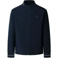 Hackett London Hackett Londontil mænd. HM5800114 Hs Tech Track-sweatshirt i marineblå (L), Casual, Bomuld