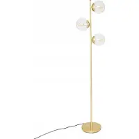 Atmosphera Gulvlampen guldkugler COL, højde 162 cm