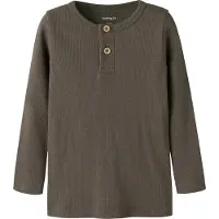 Name it Ribstrik Top Med Lange Ærmer