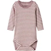 Name it Body l/æ - Rib - Viskose - NbfKardia - Lotus - - 50 - Body L/Æ
