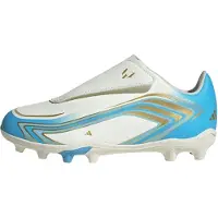 Adidas F50 Messi Club velcro FxG El Ultimo Tango - Hvid/Blå/Blå Børn, størrelse 30½