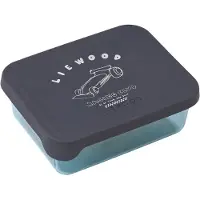 Liewood Snackbox - Ako - 350 ml - Race Car/Classic Navy - - OneSize - Madkasse