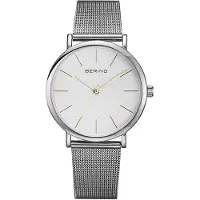 Bering 13436-001 Classic Hvid/Stål Ø36 mm