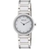 Bering Dameur 10725-754 Ceramic Hvid/Stål Ø25 mm