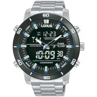 Lorus Herreur RW659AX9 Sports LCD/Stål Ø42 mm