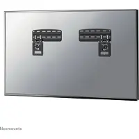 NeoMounts WL30-265BL1 - Monteringssæt (vægmontering) - Ultra-Flat, fast - for digital skiltning LCD-panel/LCD-display - stål - sort - skærmstørrelse:
