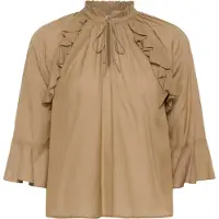 Kaffe Bluse 'Flora' beige