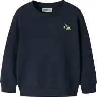Name it Sweatshirt 'NMMVallen' mørkeblå / gul