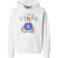 GUESS Sweatshirt blå / lyseblå / lysebrun / hvid