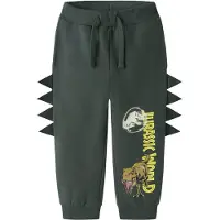 Name it Bukser 'NMMJAL JURASSIC' gul / mørkegrå / oliven